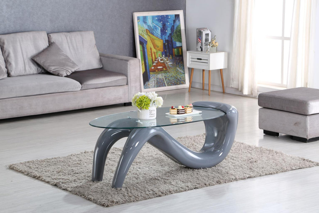 T322 Gray Coffee Table