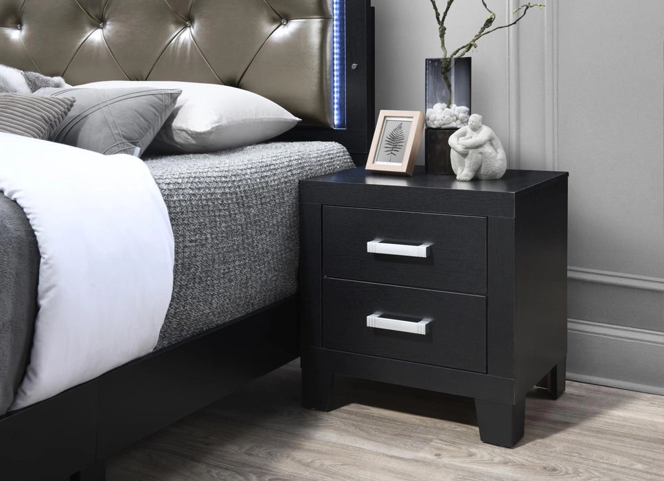 Twin Bed-Dresser-Mirror