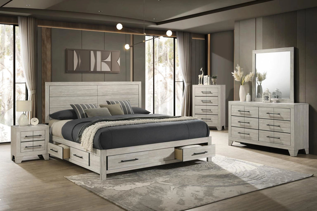 Dusty Gray Oak Dresser