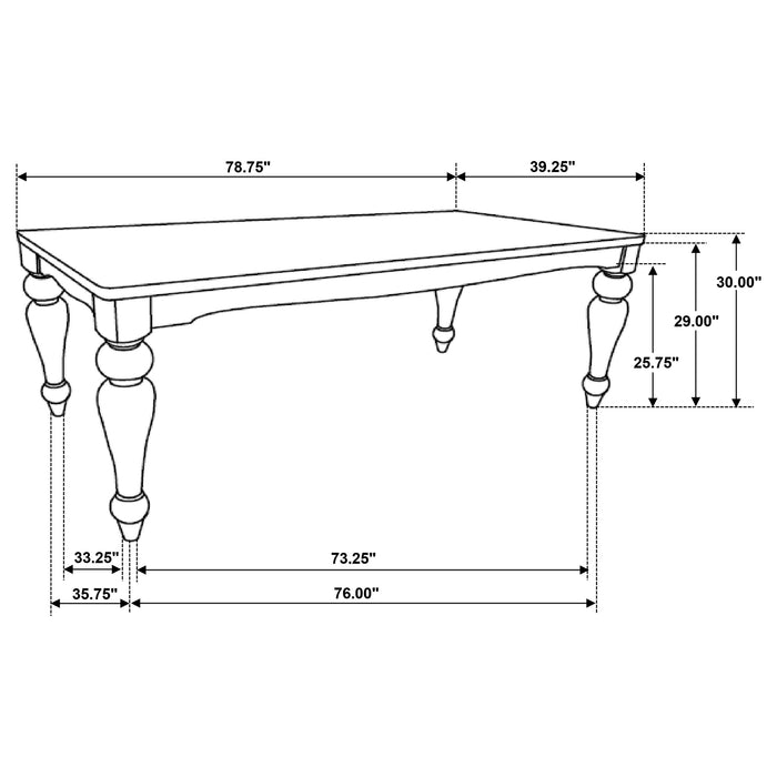 Bridget 5 Pc Dining Set