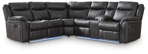 Sultan Meadow Reclining Sectional - Furniture Citi (Multi Location - MI)