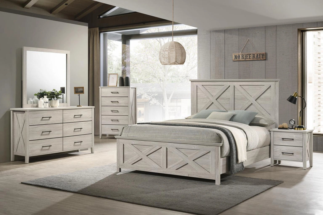 B523 Bed Frame-Dresser-Mirror-Chest-Nightstand
