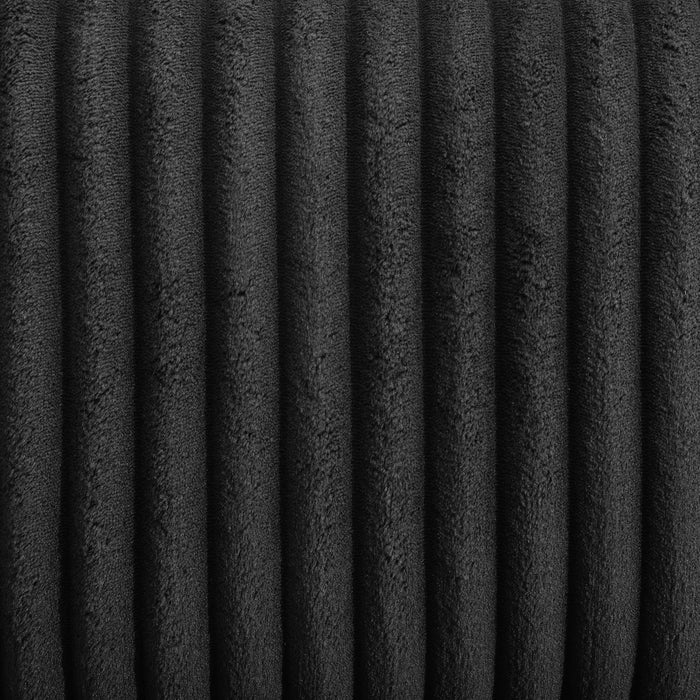 Black Corduroy Motion Chair