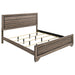 Kauffman California King, E.king, & Queen Panel Bed Washed Taupe - Furniture Citi (Multi Location - MI)