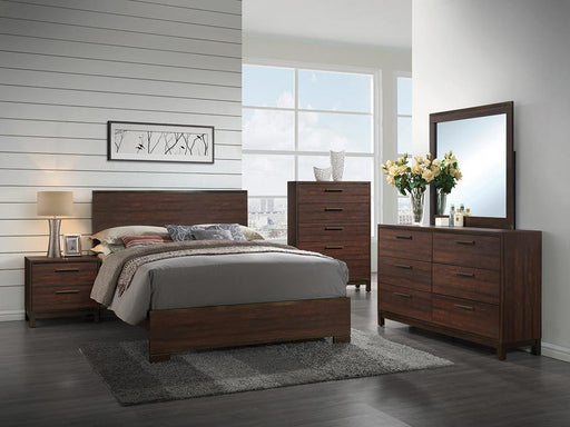 Edmonton Bedroom Set Rustic Tobacco and Dark Bronze image