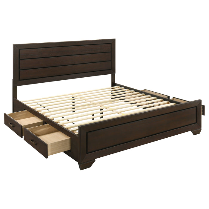 Kauffman Panel Platform Storage Bed