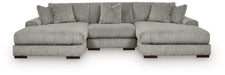 Lindyn Sectional with Double Chaise - Furniture Citi (Multi Location - MI)