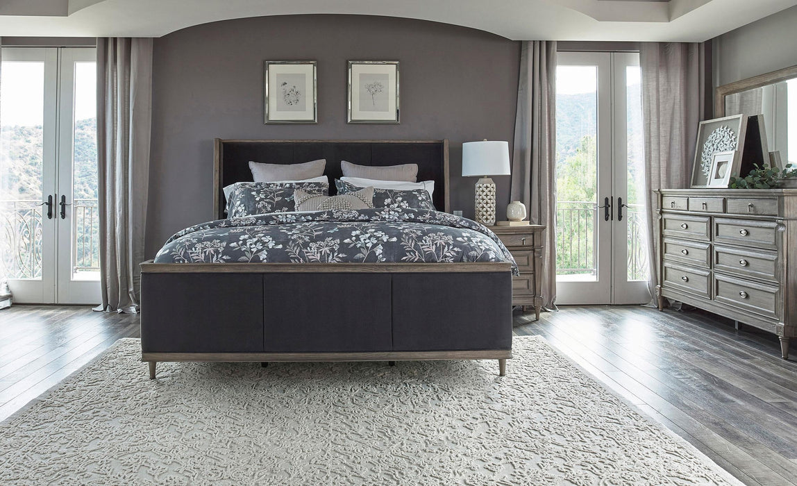 Alderwood 4-piece Queen Bedroom Set French Grey image