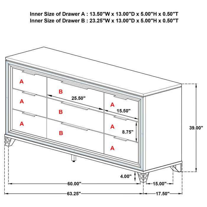 Marmore Dresser