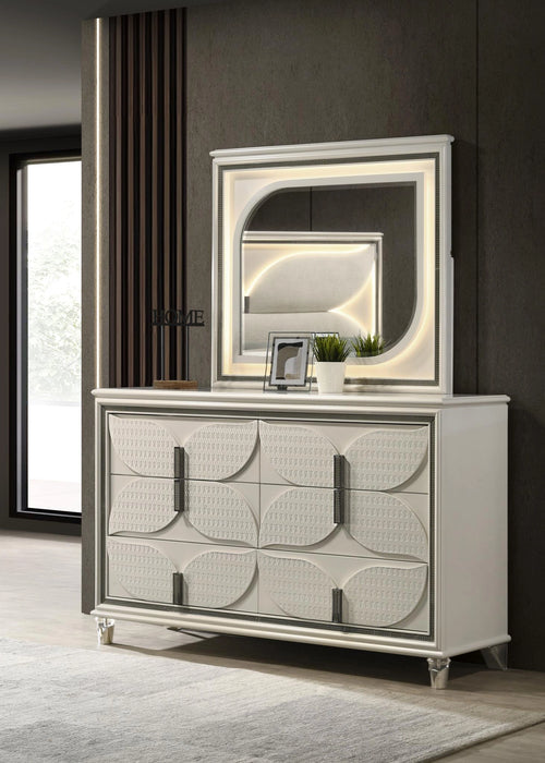 Mysterious Gold Dresser