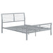 Cooper Full Metal Bed Silver image