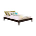 Hounslow California King, E.King, & Queen Universal Platform Bed Cappuccino - Furniture Citi (Multi Location - MI)