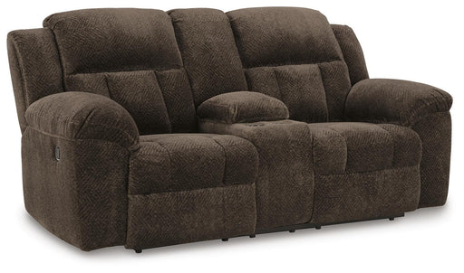 Frohn Reclining Loveseat with Console - Furniture Citi (Multi Location - MI)