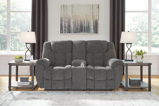 Foreside Reclining Loveseat with Console - Furniture Citi (Multi Location - MI)