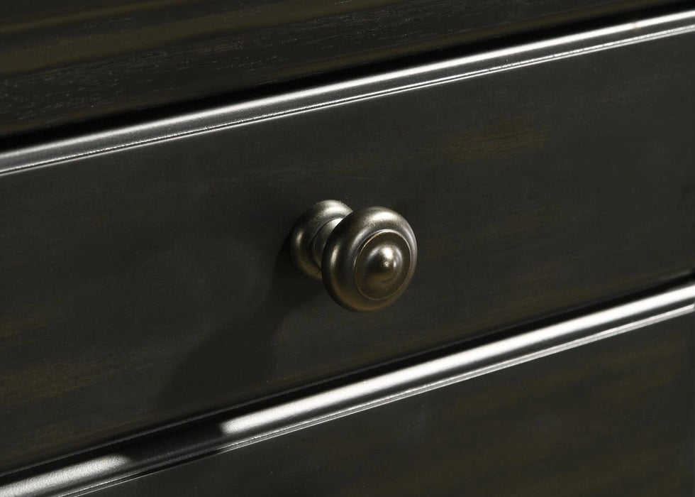 Charcoal Black Night Stand