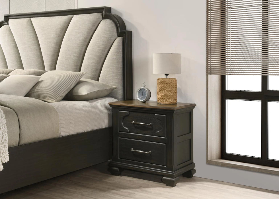 Charcoal Black Night Stand