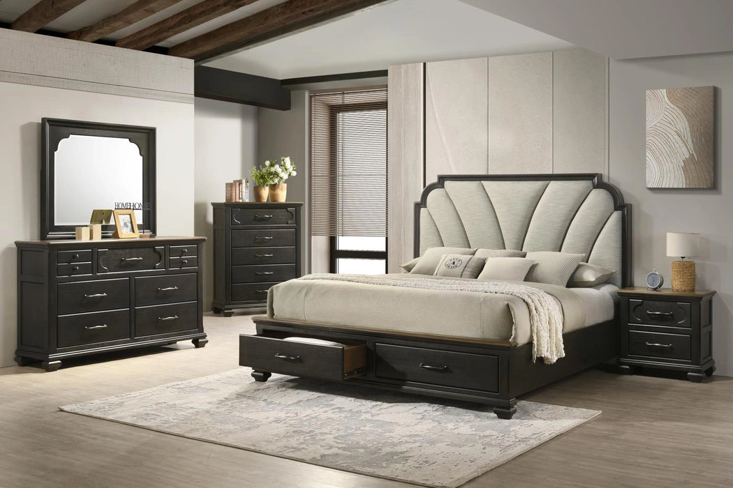 Charcoal Black Chest
