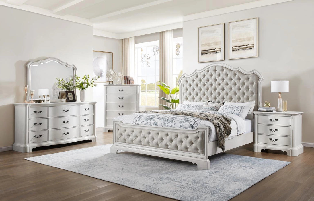 Antique White Chest