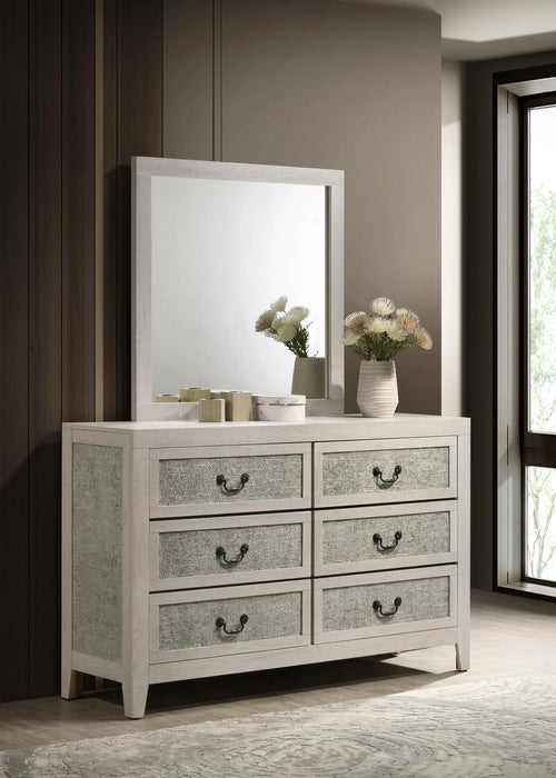 King Bed Frame - Dresser - Mirror - Chest - Nightstand