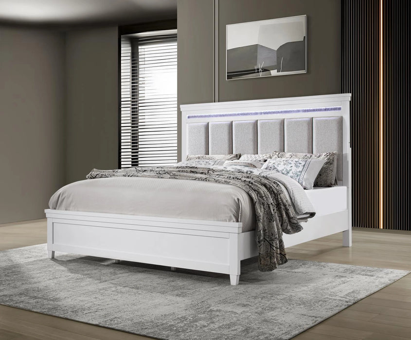 Queen Bed Frame - Dresser - Mirror - Chest - Nightstand