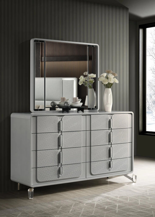 Cool Gray Dresser