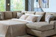 Newellen Sleeper Sectional with Chaise - Furniture Citi (Multi Location - MI)