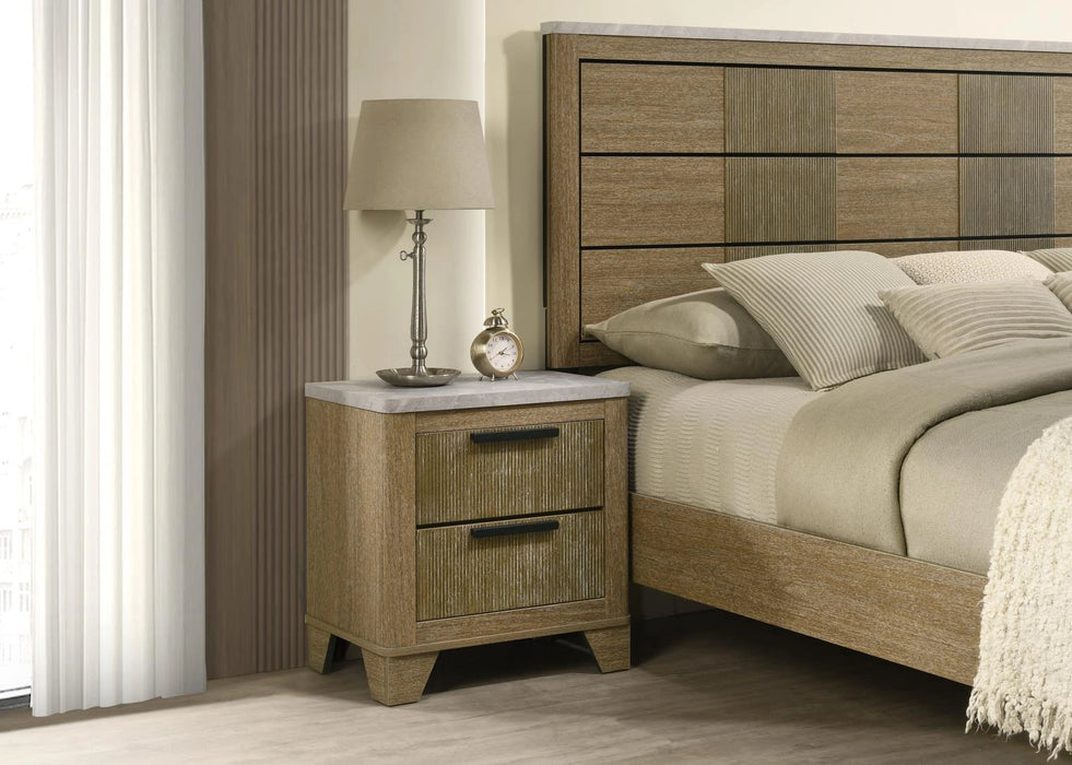 Aspen Oak King Bed