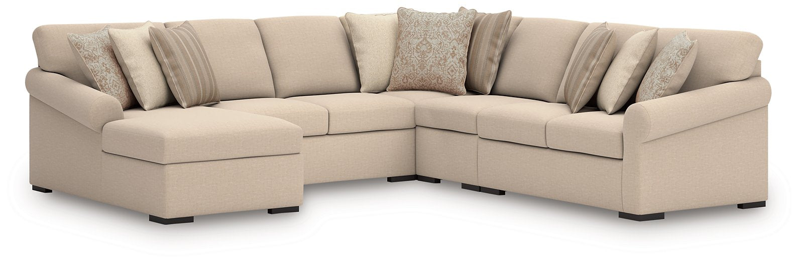 LadyMae Sectional with Chaise - Furniture Citi (Multi Location - MI)