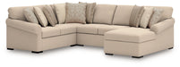 LadyMae Sectional with Chaise - Furniture Citi (Multi Location - MI)