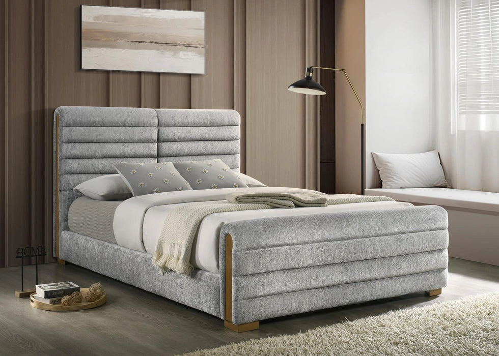 Light Gray King Bed