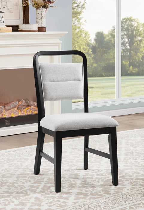 Black/White Top Melamin Round Dining Table