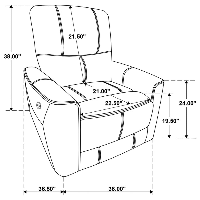 Greenfield Power Recliner