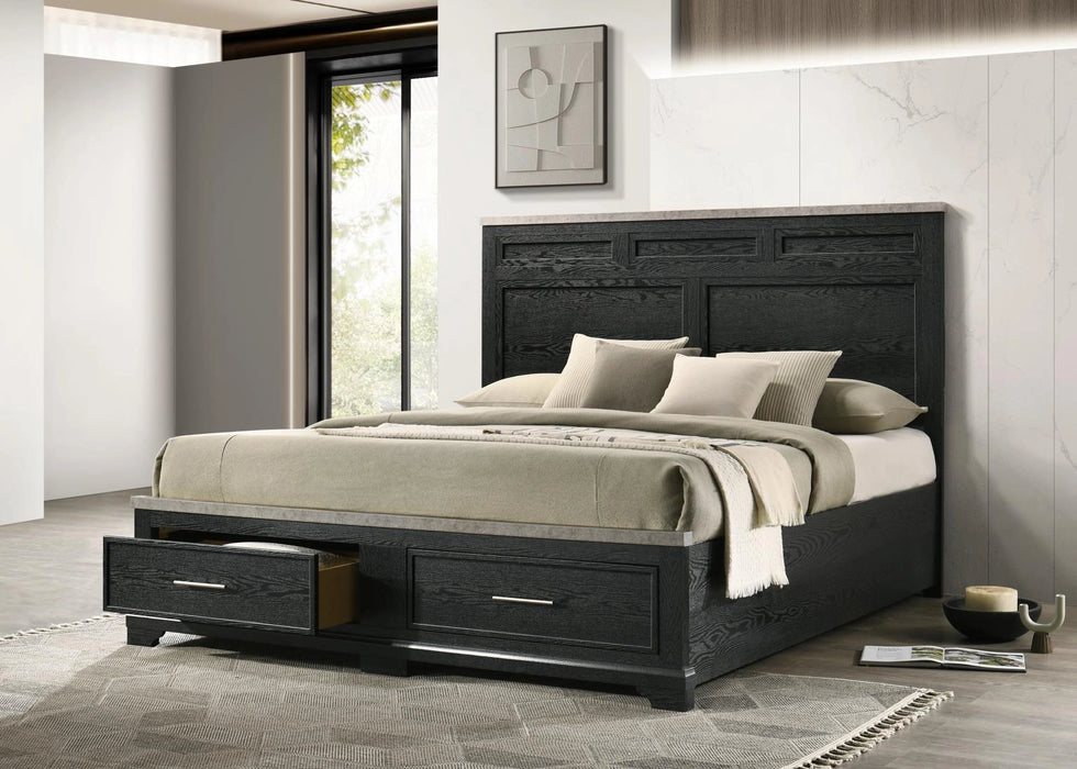 Black Queen Bed