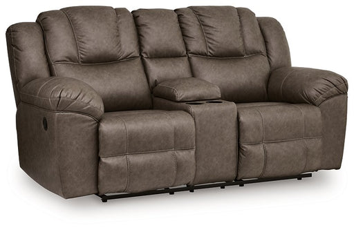 Lowilla Reclining Loveseat with Console - Furniture Citi (Multi Location - MI)