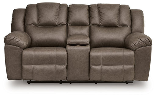 Lowilla Reclining Loveseat with Console - Furniture Citi (Multi Location - MI)