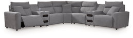 Modmax II Power Reclining Sectional with Audio Consoles - Furniture Citi (Multi Location - MI)