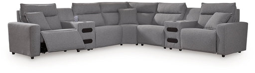 Modmax II Power Reclining Sectional with Audio Consoles - Furniture Citi (Multi Location - MI)