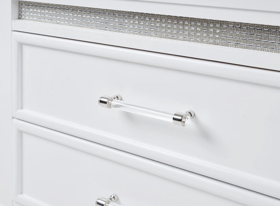 King Bed Frame - Dresser - Mirror - Chest - Nightstand