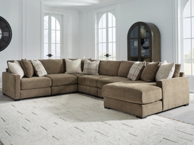 Camellia-Court Sectional with Chaise - Furniture Citi (Multi Location - MI)