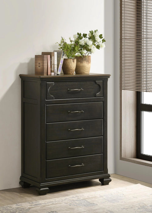 Charcoal Black Chest