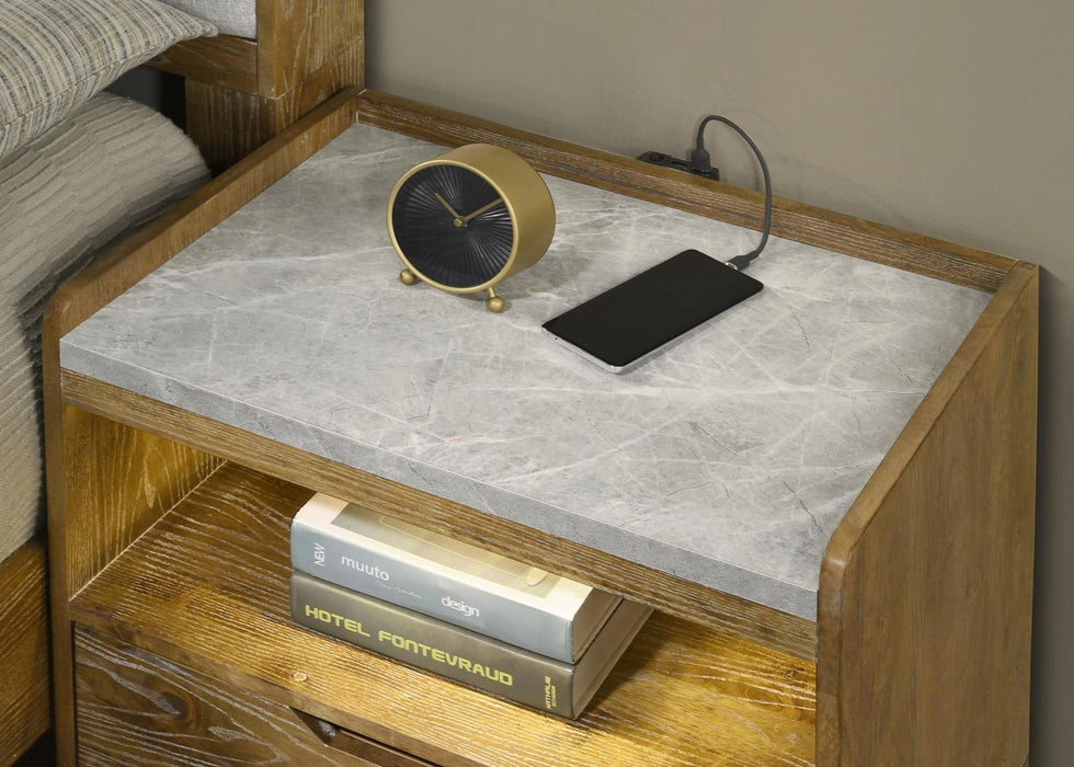 Queen Bed Frame - Dresser - Mirror - Chest - Nightstand