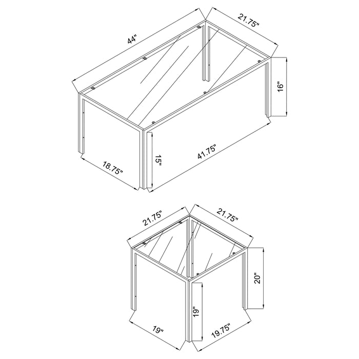 Brock Coffee Table Set