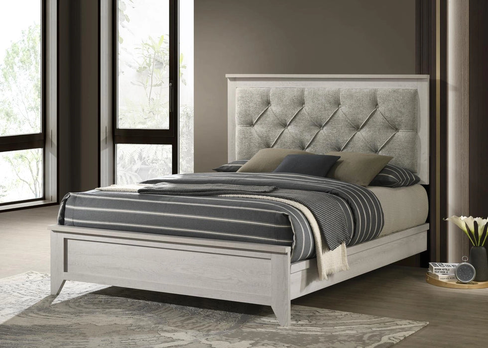 King Bed-Dresser-Mirror