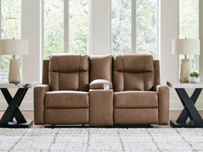 Mackmenville Reclining Loveseat with Console - Furniture Citi (Multi Location - MI)