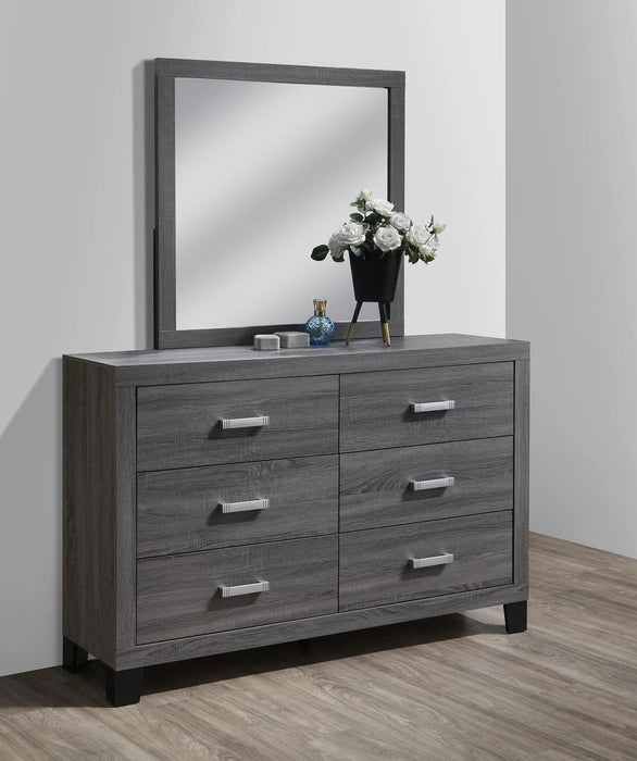 Full Bed Frame - Dresser - Mirror - Chest - Nightstand
