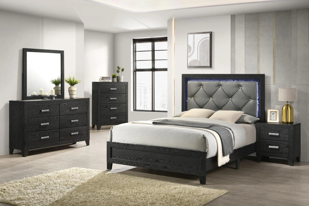 Full Bed Frame - Dresser - Mirror - Chest - Nightstand