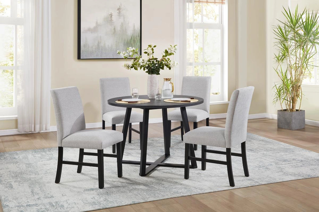 Black/Gray Dining Side Chair