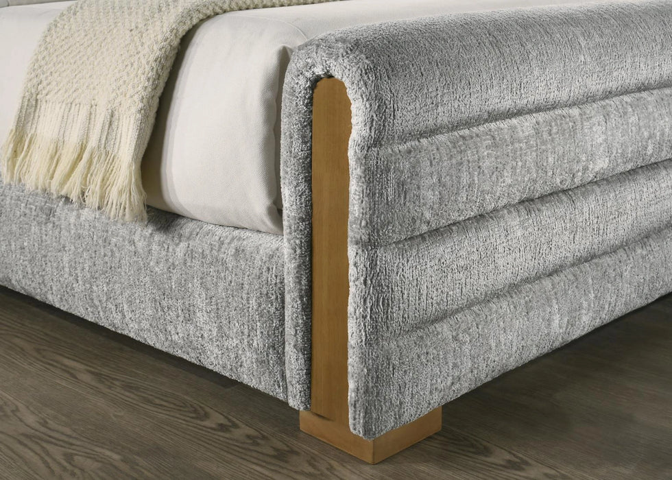 Light Gray King Bed