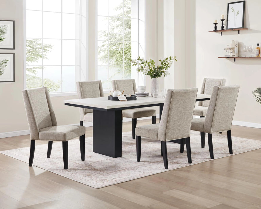 Dining Table & 4 Side Chairs