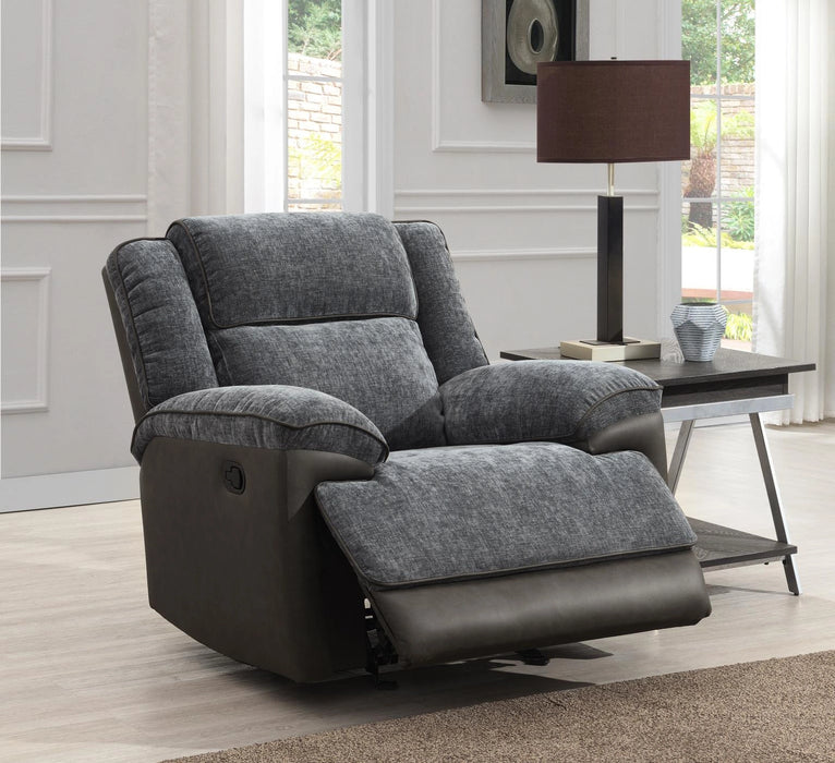 Gray Motion Loveseat